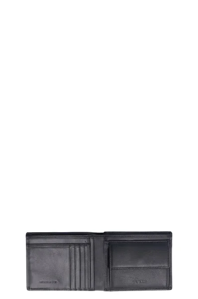 Leather wallet Guess black